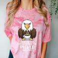 Introvert Eagle And Coffee Lovers Comfort Color Blast T-Shirt Clay Introvert Eagle And Coffee Lovers Comfort Color Blast T-Shirt Clay