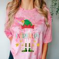 The Introvert Elf Christmas Family Matching Fun Xmas Top Comfort Color Blast T-Shirt Clay