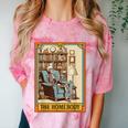 Introvert Homebody Awkward Skeleton The Homebody Tarot Card Comfort Color Blast T-Shirt Clay Introvert Homebody Awkward Skeleton The Homebody Tarot Card Comfort Color Blast T-Shirt Clay