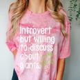 Introvert Humorous Plant Lover Gardening Comfort Color Blast T-Shirt Clay Introvert Humorous Plant Lover Gardening Comfort Color Blast T-Shirt Clay