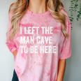 Introvert Man Cave For Shy People Comfort Color Blast T-Shirt Clay