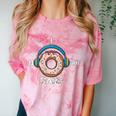 Introvert Music Lover Donuts Sarcastic Comfort Color Blast T-Shirt Clay
