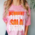 Introvert Party Solo Edition Sarcastic People Hater Comfort Color Blast T-Shirt Clay Introvert Party Solo Edition Sarcastic People Hater Comfort Color Blast T-Shirt Clay