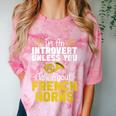 Im Introvert Unless You Talk About French Horns Comfort Color Blast T-Shirt Clay Im Introvert Unless You Talk About French Horns Comfort Color Blast T-Shirt Clay
