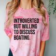 Introverted Boater Boating Introvert Comfort Color Blast T-Shirt Clay Introverted Boater Boating Introvert Comfort Color Blast T-Shirt Clay