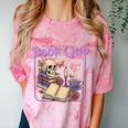 Introverted Romance Unapologetically Anti-Social Book Club Comfort Color Blast T-Shirt Clay