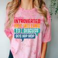 Introverted But Willing To Discuss 90s Hibhop Comfort Color Blast T-Shirt Clay Introverted But Willing To Discuss 90s Hibhop Comfort Color Blast T-Shirt Clay