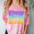 Introverted But Willing To Discuss 90's Rap Comfort Color Blast T-Shirt Clay Introverted But Willing To Discuss 90's Rap Comfort Color Blast T-Shirt Clay