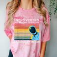Introverted But Willing To Discuss Sanctuary Moon Comfort Color Blast T-Shirt Clay Introverted But Willing To Discuss Sanctuary Moon Comfort Color Blast T-Shirt Clay