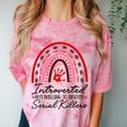 Introverted But Willing To Discuss Serial Killers True Crime Comfort Color Blast T-Shirt Clay