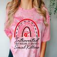Introverted But Willing To Discuss Serial Killers True Crime Comfort Color Blast T-Shirt Clay