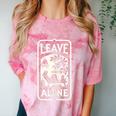 Introvert's Peaceful Solitude Graphic Leave Me Alone Quiet Comfort Color Blast T-Shirt Clay Introvert's Peaceful Solitude Graphic Leave Me Alone Quiet Comfort Color Blast T-Shirt Clay