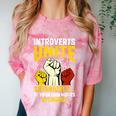 Introverts Unite Introvert Antisocial Anti Social Comfort Color Blast T-Shirt Clay Introverts Unite Introvert Antisocial Anti Social Comfort Color Blast T-Shirt Clay