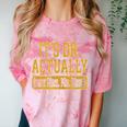 Its Dr Actually PhD Doctorate Graduation Women MD Comfort Color Blast T-Shirt Clay