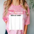 It's My Graduation Sign My Shirt Class Of 2022 For Men Women Comfort Color Blast T-Shirt Clay