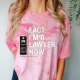 JD ESQ Law Graduate Fact I’m a Lawyer Now Graduation Comfort Color Blast T-Shirt Clay