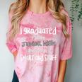 Junior High Graduate Shirt-Middle School Graduation Comfort Color Blast T-Shirt Clay