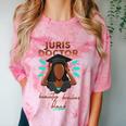 Juris Doctor Beauty Brains Juris Doctorate Graduation Comfort Color Blast T-Shirt Clay
