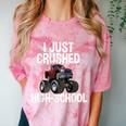 I Just Crushed High School Graduation Monster Truck Shirt Comfort Color Blast T-Shirt Clay
