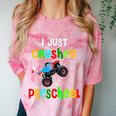 I Just Crushed Preschool Monster Graduation Comfort Color Blast T-Shirt Clay