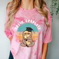 Kids Pre-K Graduate Sloth Cap And Gown Cute Preschool Graduation Comfort Color Blast T-Shirt Clay