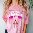 Kids Princess Girl Preschool Graduate 2018 Graduation Pre-K Comfort Color Blast T-Shirt Clay