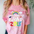 Kindergarten Graduation 2018 Last Day Of School Comfort Color Blast T-Shirt Clay