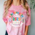 Kindergarten Graduation Class Of 2025 Senior 2037 Class Comfort Color Blast T-Shirt Clay