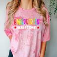 Kindergarten Here I Come Kids Pre-k Graduation Comfort Color Blast T-Shirt Clay