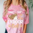 Kitty Pet Lover Introvert Person Cats Show Family Member Comfort Color Blast T-Shirt Clay