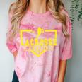 Lacrosse Senior Night Lacrosse Senior 2026 Graduation 20 Comfort Color Blast T-Shirt Clay