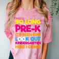 Last Day Pre-K Kindergarten Here I Come Graduation T-Shirt Comfort Color Blast T-Shirt Clay