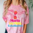 Last Day Of School Spanish Teacher Graduation T-Shirt For Men Women Kids Comfort Color Blast T-Shirt Clay