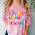Last Day Of School Tie Dye School Graduation Summer Teacher Comfort Color Blast T-Shirt Clay