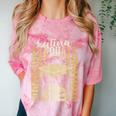 Latina Graduate Educated Powerful Class Of 2024 Graduation Comfort Color Blast T-Shirt Clay