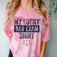 Law School Graduation Him Her Lucky Bar Exam Comfort Color Blast T-Shirt Clay