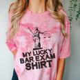 Law School Graduation My Lucky Bar Exam Shirt Lawyer Comfort Color Blast T-Shirt Clay