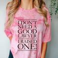Law School Parents Quote Lawyer Graduation Raglan Baseball Tee Comfort Color Blast T-Shirt Clay