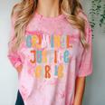Lawyer True Crime Lover Addict Graduation Apparel Criminal Justice Girlie Major Degree Future Detective Comfort Color Blast T-Shirt Clay