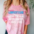 Lawyer's Dad Father Law School Graduation Comfort Color Blast T-Shirt Clay