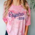 Lawyers Graduation Esquire Est 2018 Graduate Shirt Comfort Color Blast T-Shirt Clay