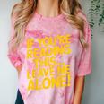 Leave Me Alone – Sarcastic Saying For Introverts Comfort Color Blast T-Shirt Clay Leave Me Alone – Sarcastic Saying For Introverts Comfort Color Blast T-Shirt Clay