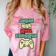 Level Complete Jr High School Graduation Grad Slogan T Shirt Comfort Color Blast T-Shirt Clay