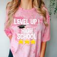 Level Up High School 8th Grade Graduation T-Shirt Comfort Color Blast T-Shirt Clay