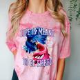 Life Meant To Fished Introvert Sayings Antisocial Quotes Comfort Color Blast T-Shirt Clay