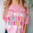 Lil Miss Kindergarten Grad Shirt Graduation Shirts 2018 Comfort Color Blast T-Shirt Clay