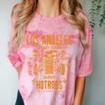 Los Angeles Hotrods Automotive Nostalgia Distressed Premium Tri-Blend Comfort Color Blast T-Shirt Clay