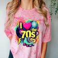 I Love The 70s Retro Cassette Roller Vinyl Nostalgia Vibes Comfort Color Blast T-Shirt Clay