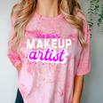 Makeup Artist Beauty Cosmetologist Graduation T-Shirt Comfort Color Blast T-Shirt Clay