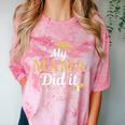 My Mama Did It Proud Class Senior Graduate Graduation Comfort Color Blast T-Shirt Clay